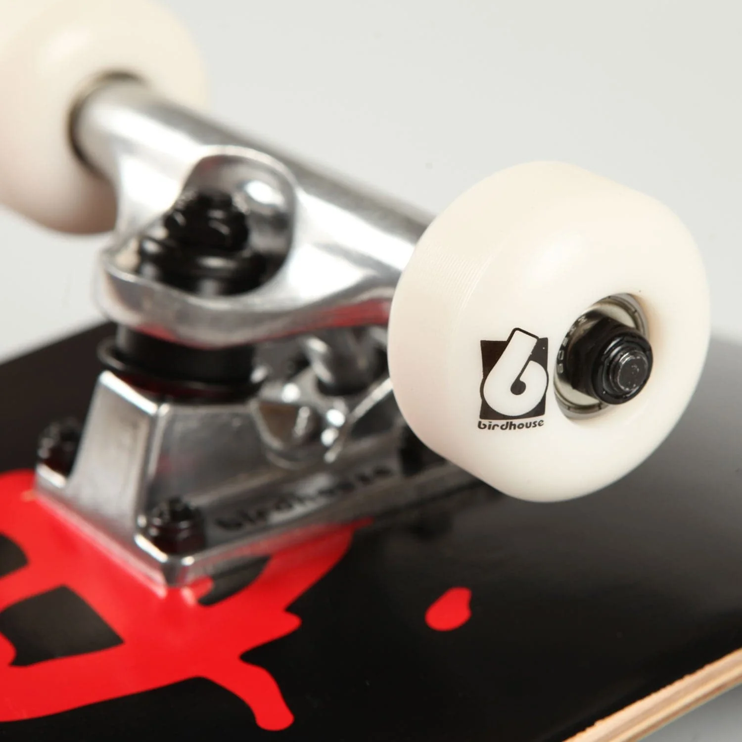 Birdhouse 'Blood Logo' 8" Complete Skateboard (Black / Red) - Image 4