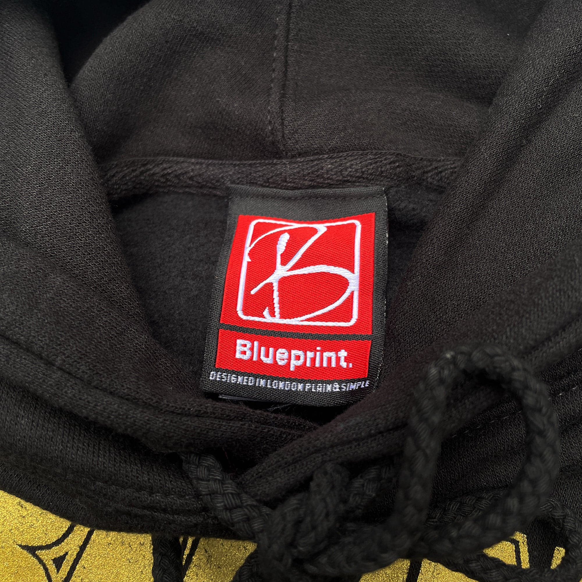 Blueprint 'Rain Resistance' Hoodie (Black) NOS 00s - Image 4