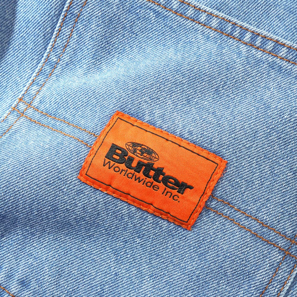 Butter Goods 'Santosuosso Denim' Jeans (Washed Indigo) - Image 3