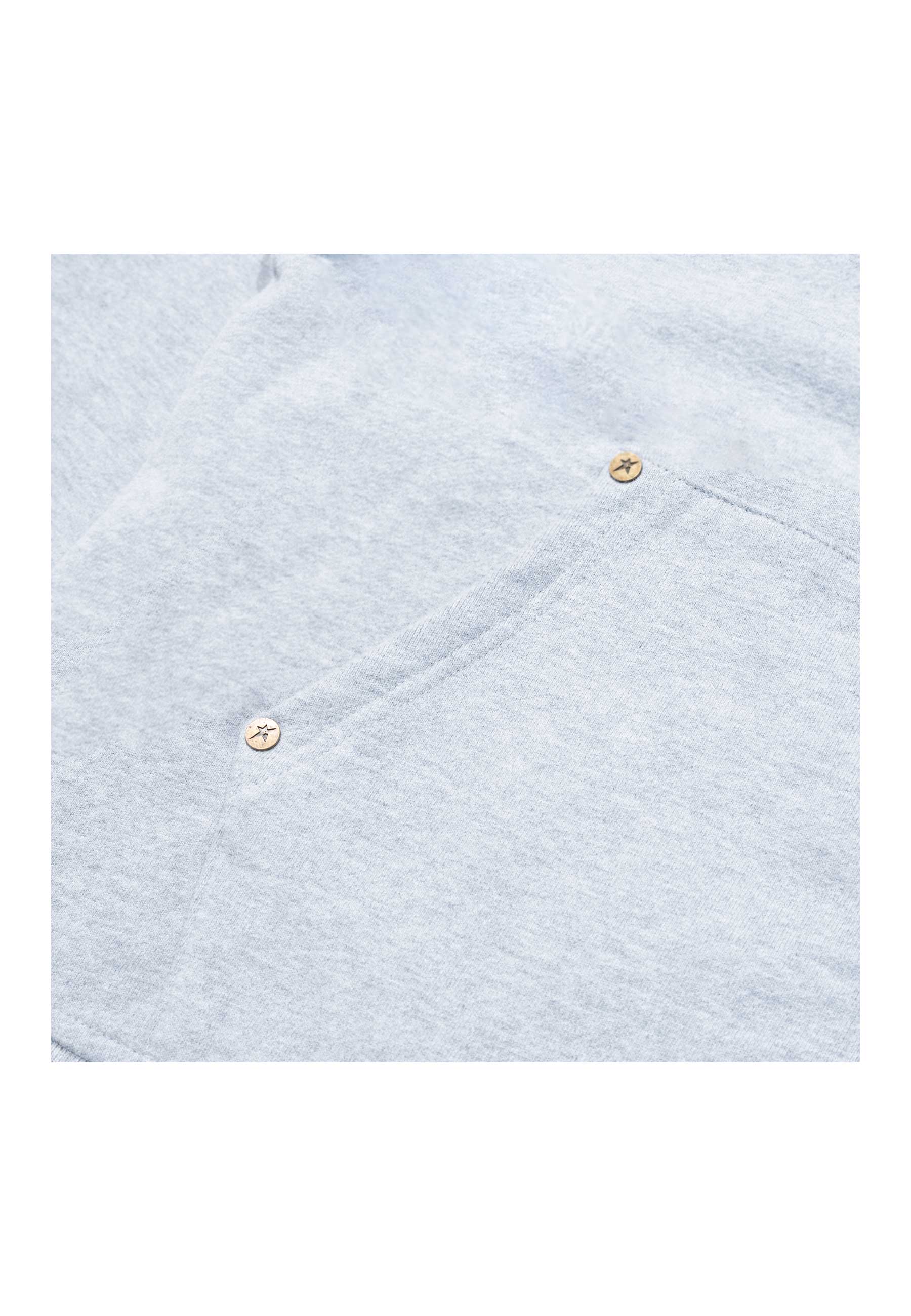 Carpet Company 'C-Star Embossed' Zip-Up Hood (Grey) - Image 2