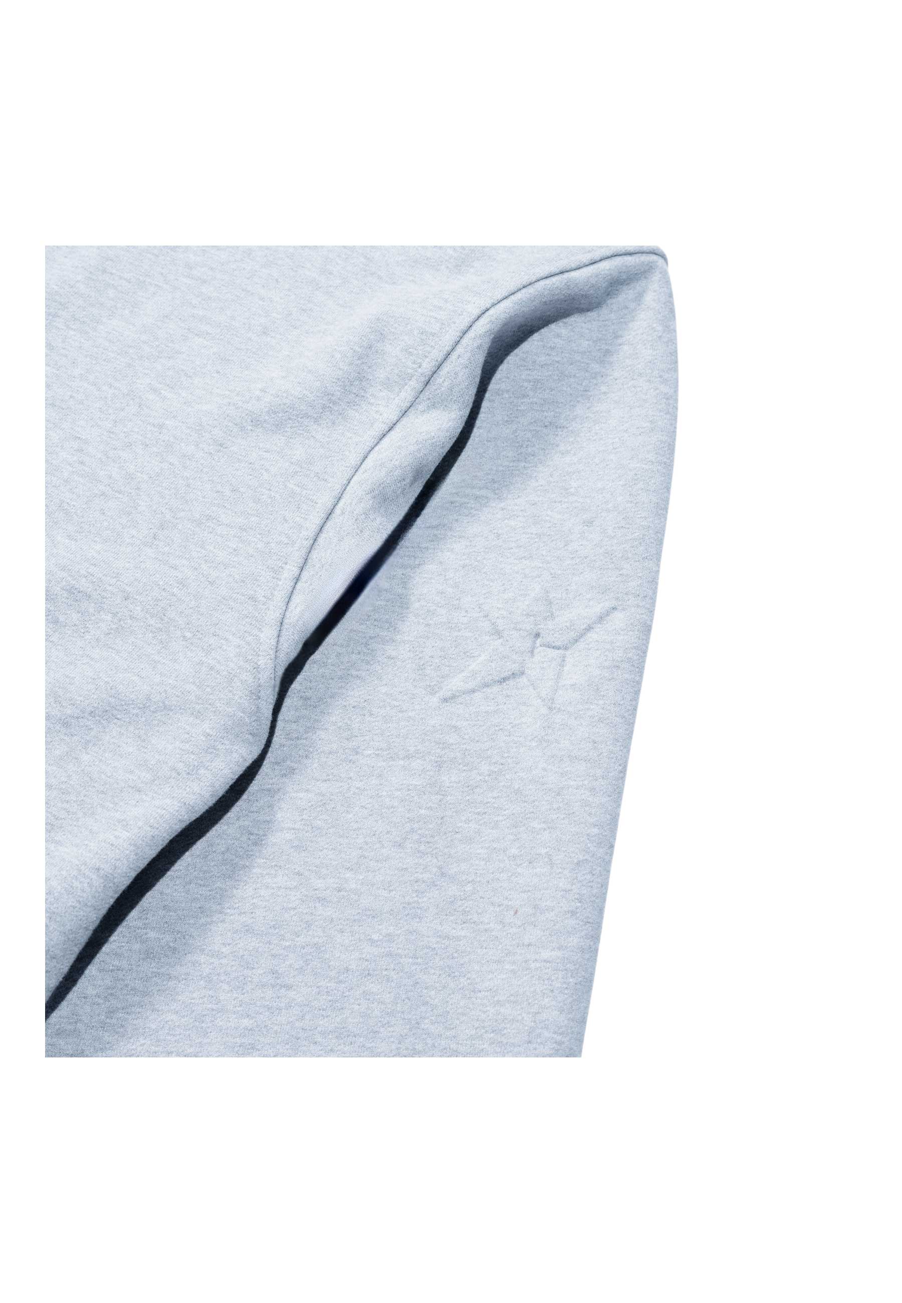 Carpet Company 'C-Star Embossed' Zip-Up Hood (Grey) - Image 3