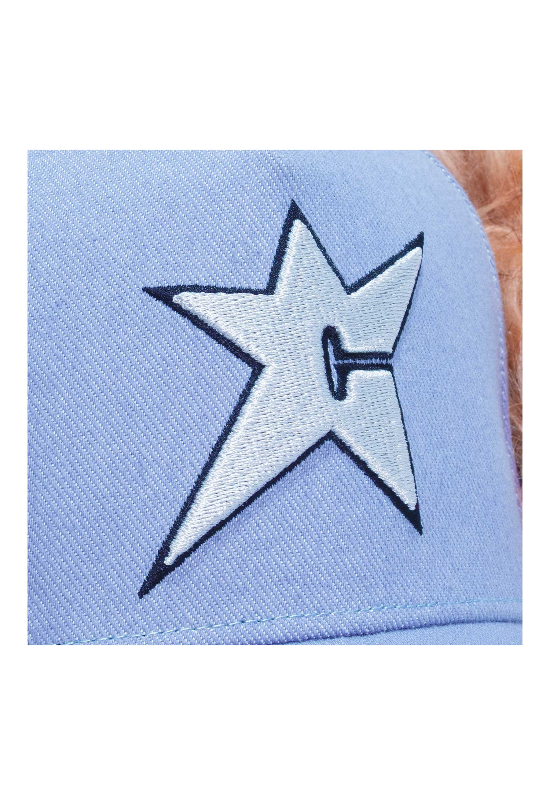 Carpet Company 'C-Star' Fur Cap (Light Denim) - Image 4