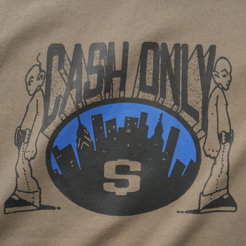 Cash Only 'Metro' T-Shirt (Stone) - Image 2