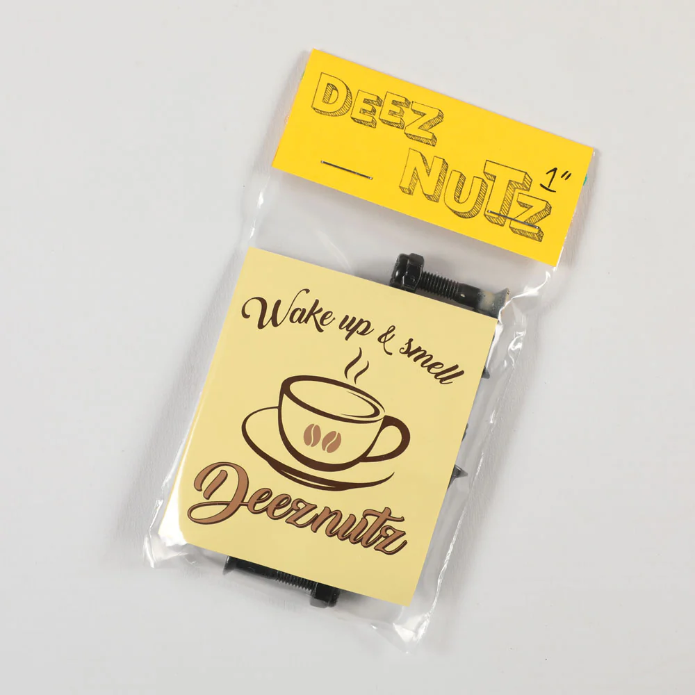 Deez Nutz 'Wake Up' 1" Allen Key Bolts