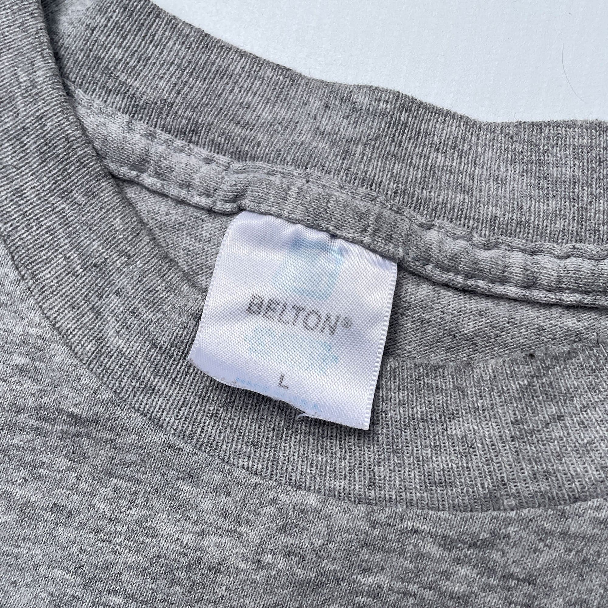 Deluxe DLX Grey Skate Single Stitched T-Shirt OG 90s - Image 3