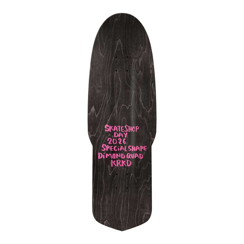 Krooked 'SSD 26 Diamond Quad Beamer' 10.75" Deck - Image 2