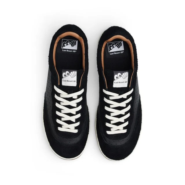 Last Resort 'CM001 Perf' Skate Shoes (Black / White) - Image 3