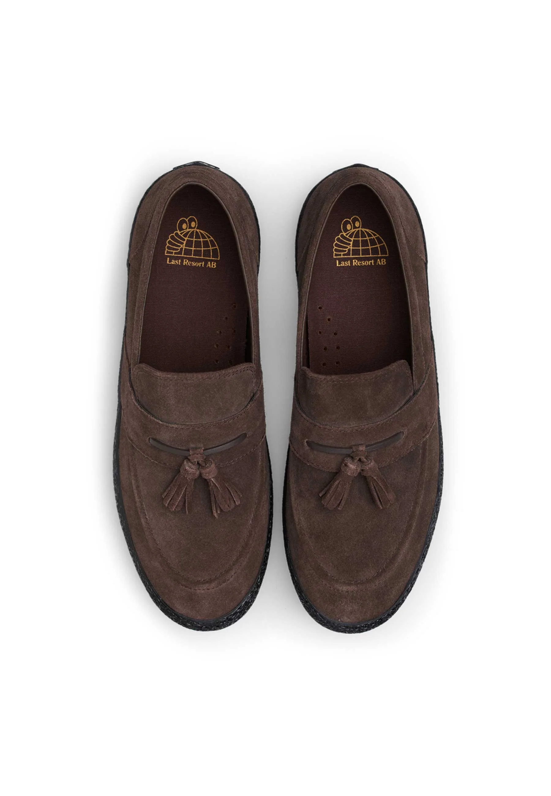 Last Resort 'VM005 Loafer' Skate Shoes (Chocolate Brown / Black) - Image 3