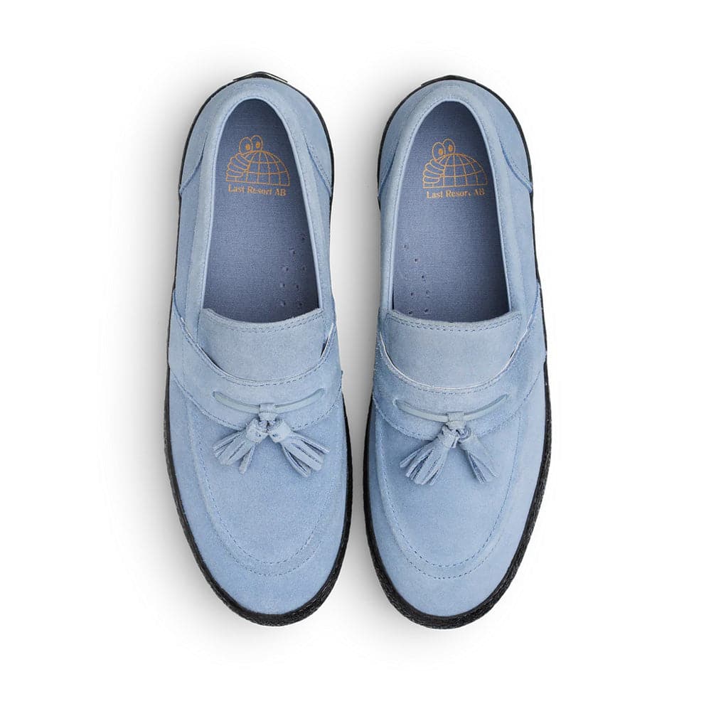 Last Resort 'VM005 Suede' Skate Shoes (Dusty Blue / Black) - Image 3