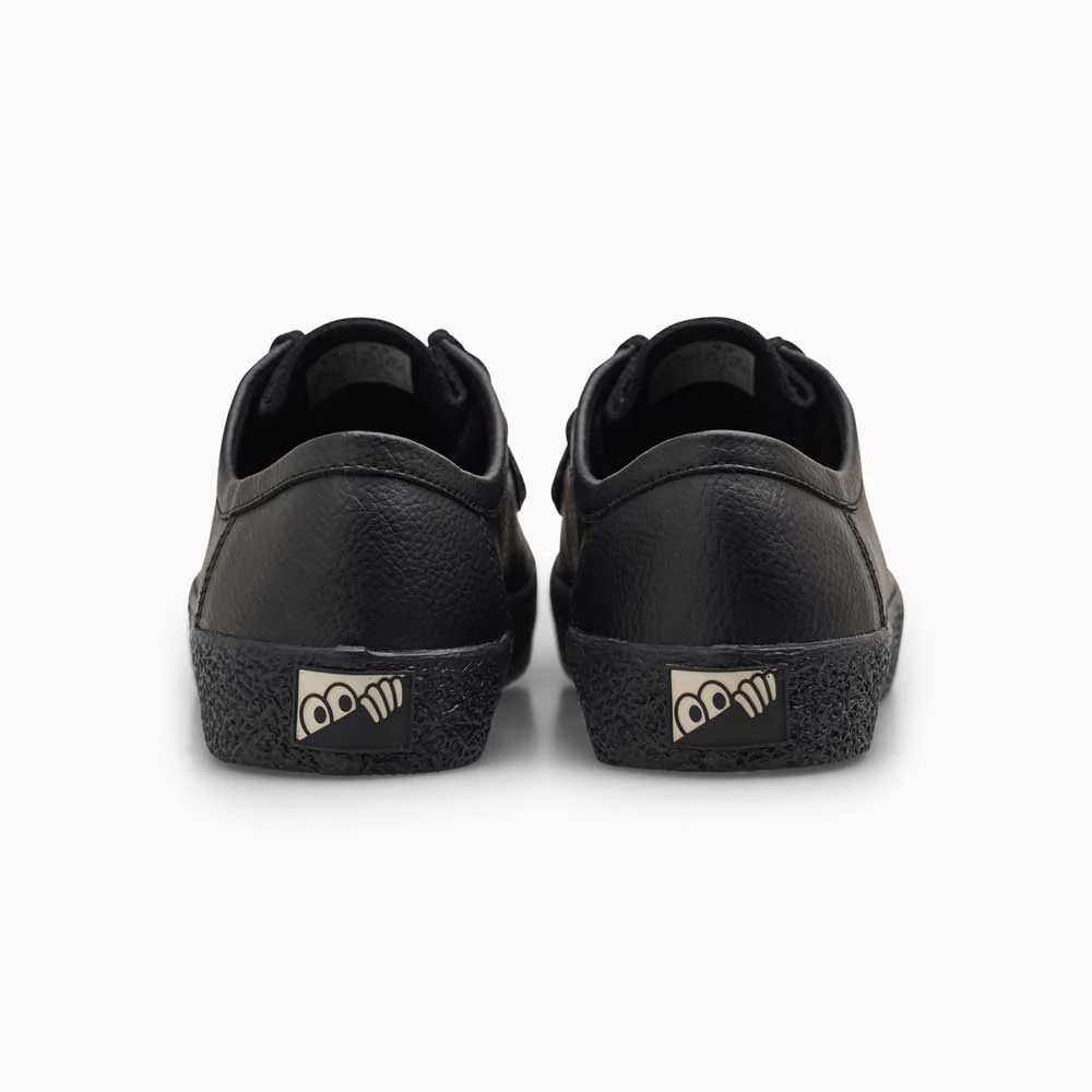 Last Resort 'VM006 Moc Lo Leather' Skate Shoes (Black / Black) - Image 4