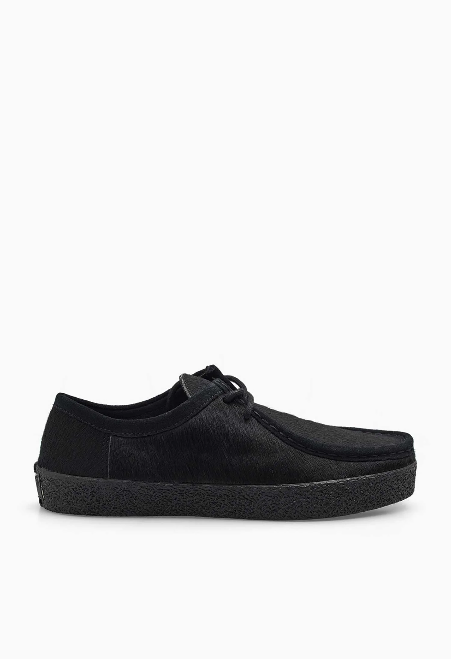 Last Resort 'VM006 Moc Lo Pony Hair Leather' Skate Shoes (Black / Black)