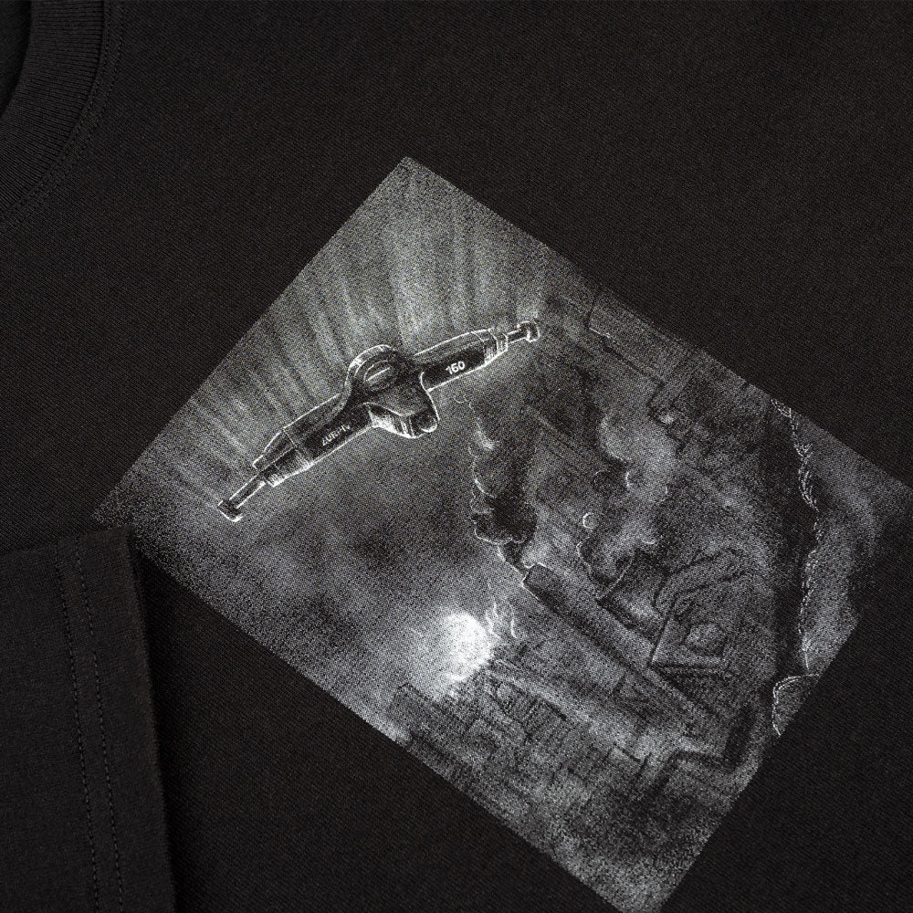 Lurpiv 'Sci-Fi Hanger' T-Shirt (Black) - Image 2