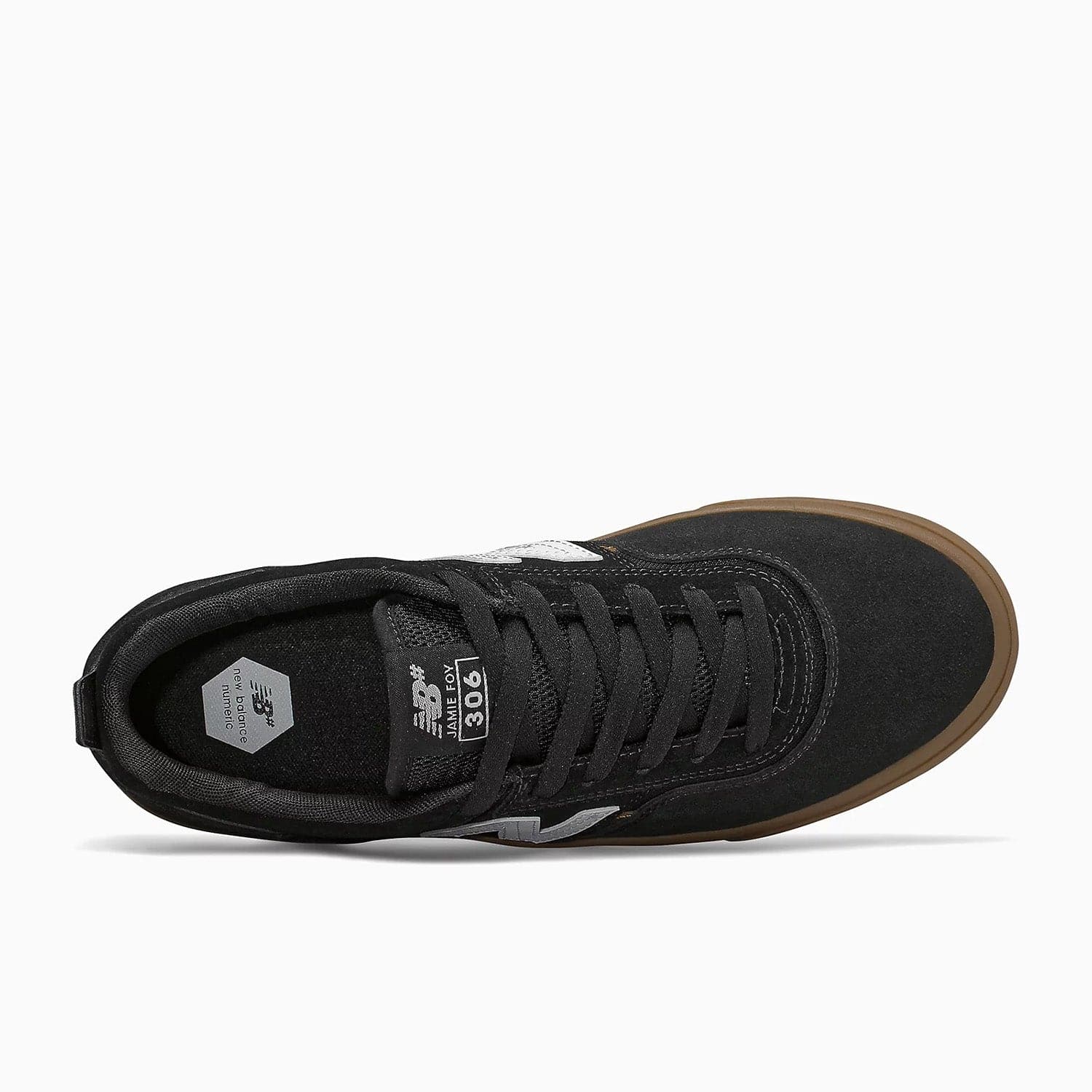 New Balance Numeric '306 Jamie Foy' Skate Shoes (Black / Gum) - Image 3