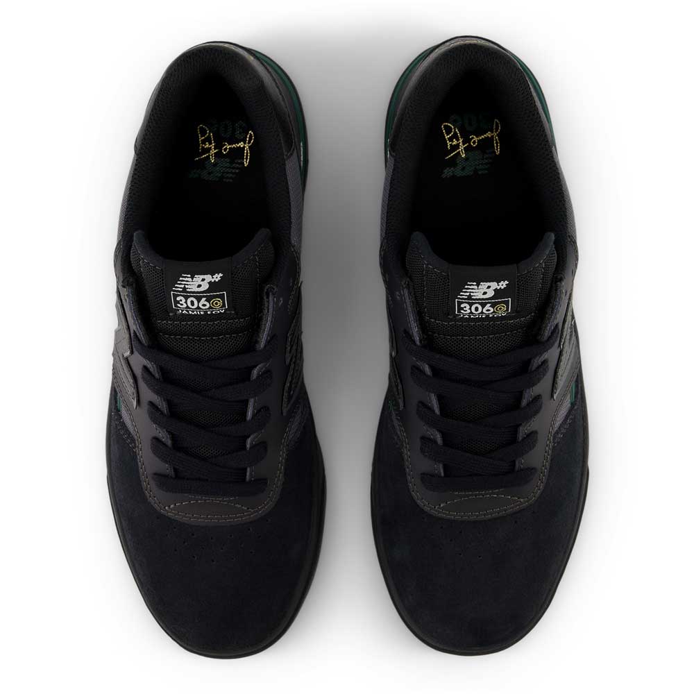 New Balance Numeric '306C Jamie Foy' Skate Shoes (Black / Nightwatch Green) - Image 3