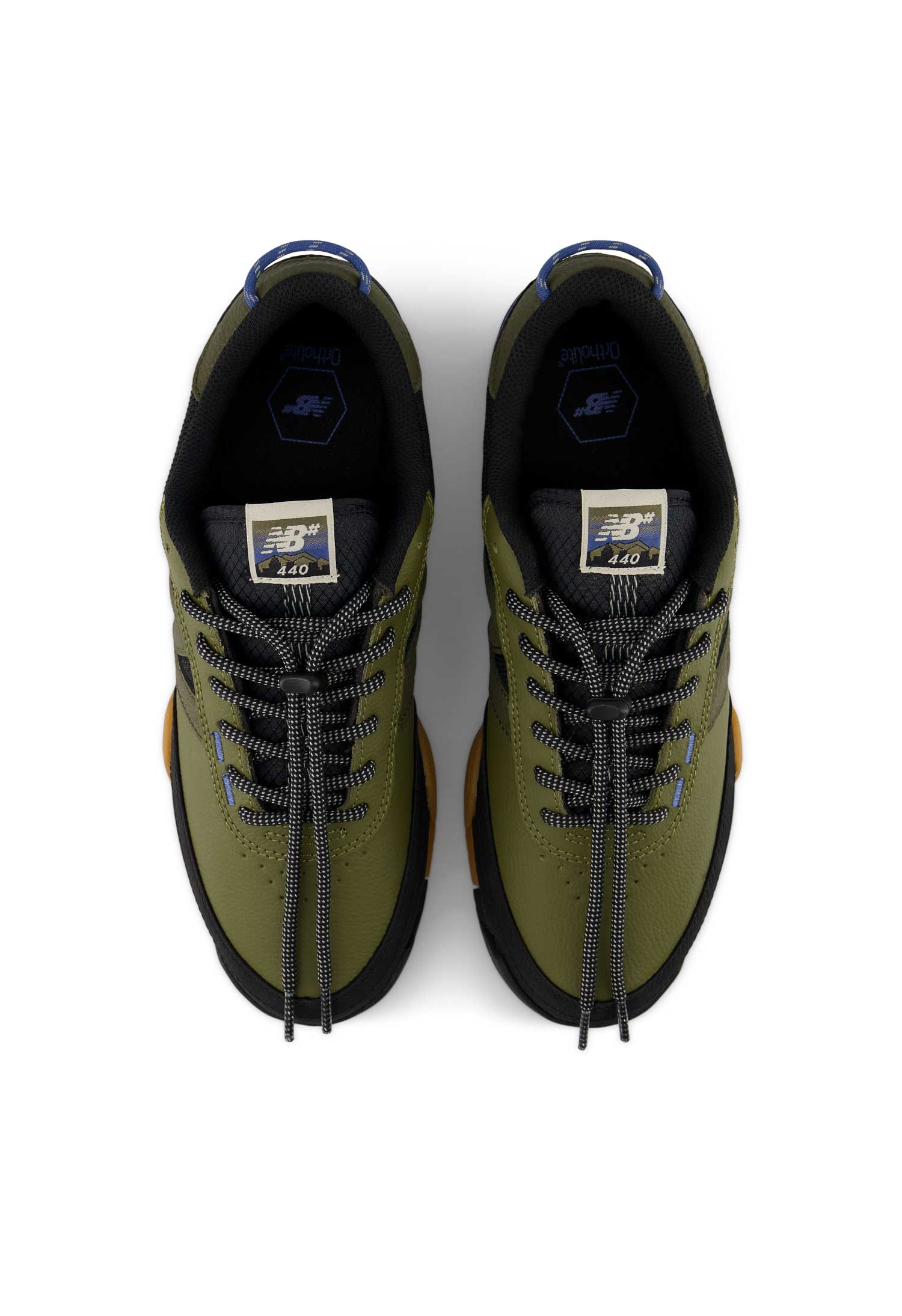 New Balance Numeric '440v2 Trail WOL' Skate Shoes (Woodland / Black) - Image 3