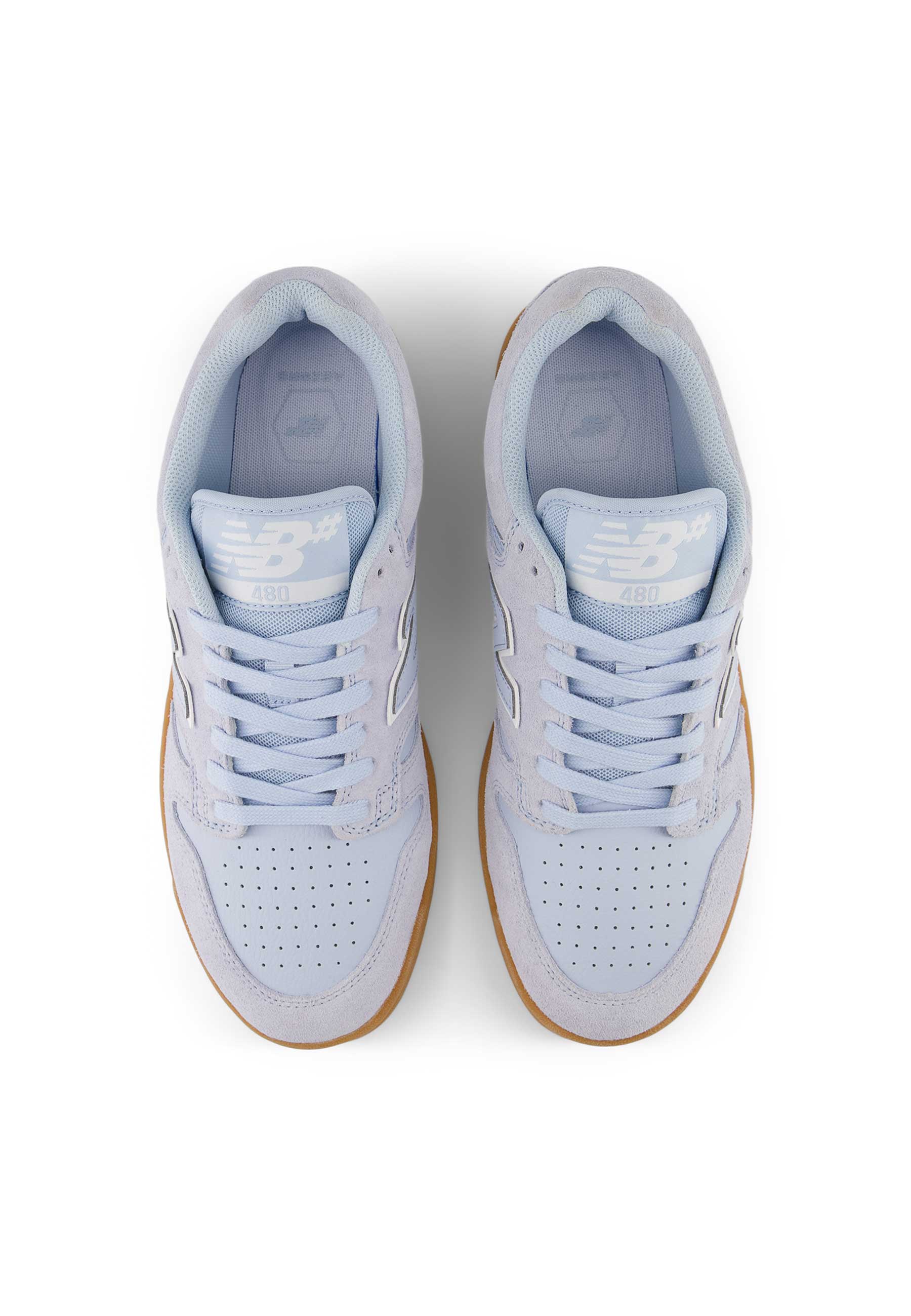 New Balance Numeric '480 BBG' Skate Shoes (Oxford Blue / White) - Image 3