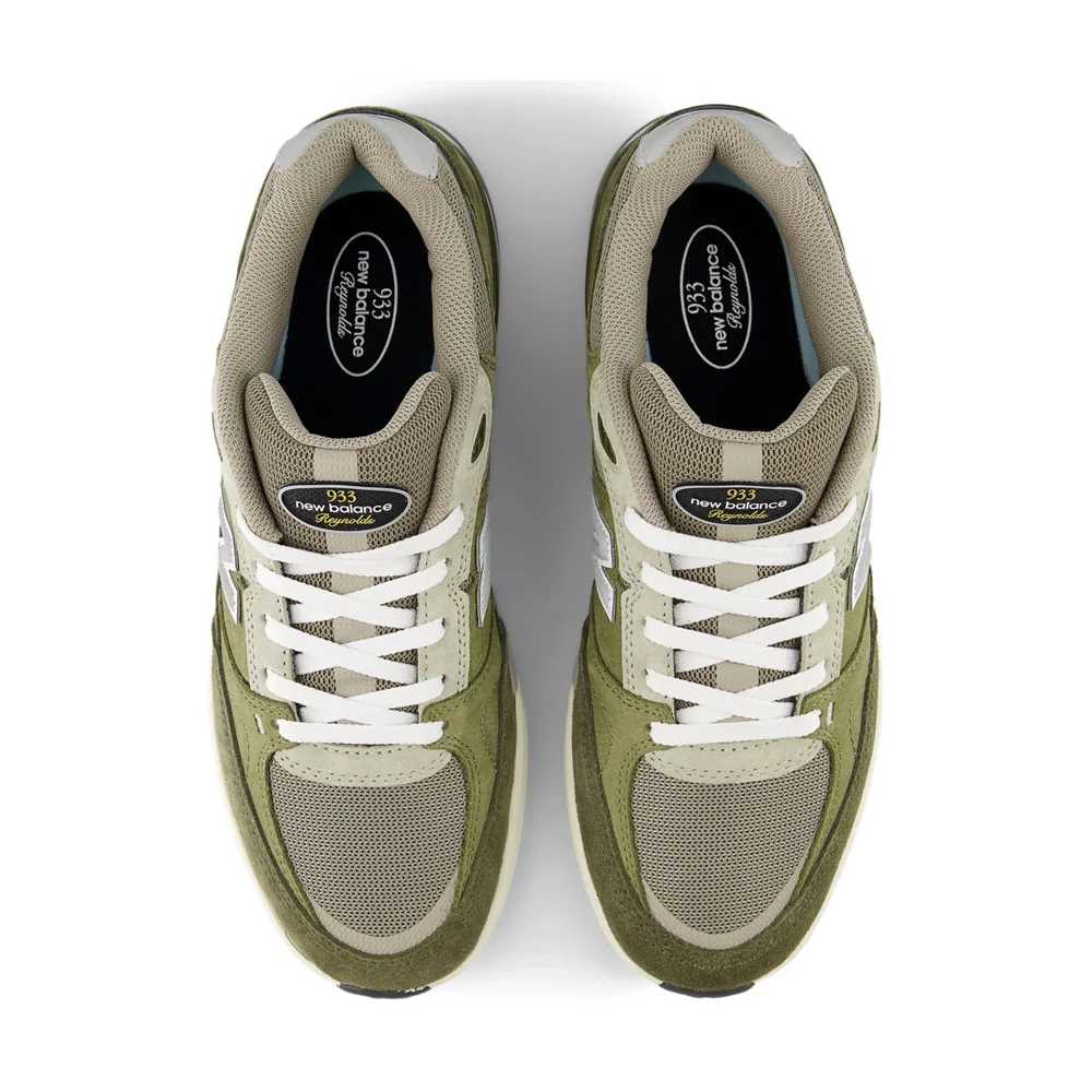 New Balance Numeric 'Andrew Reynolds 933 JKL' Skate Shoes (Olive / Dark Olive) - Image 3