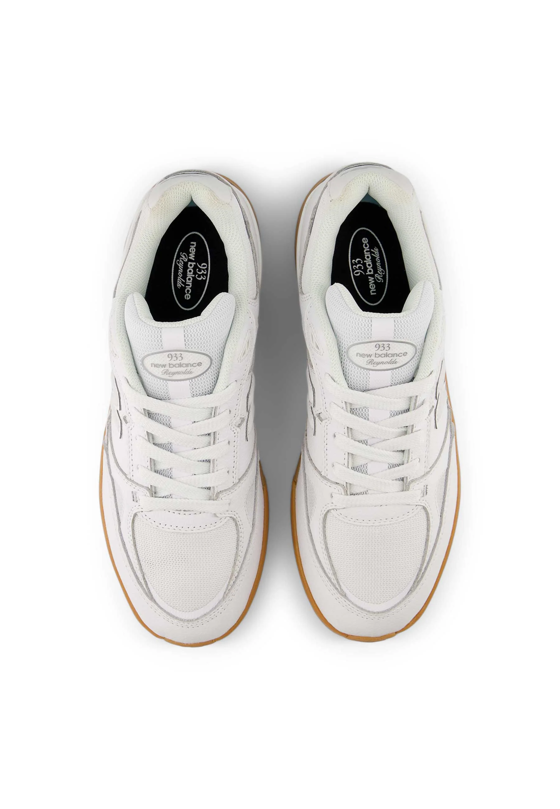 New Balance Numeric 'Andrew Reynolds 933 WWB' Skate Shoes (White / Black) - Image 3