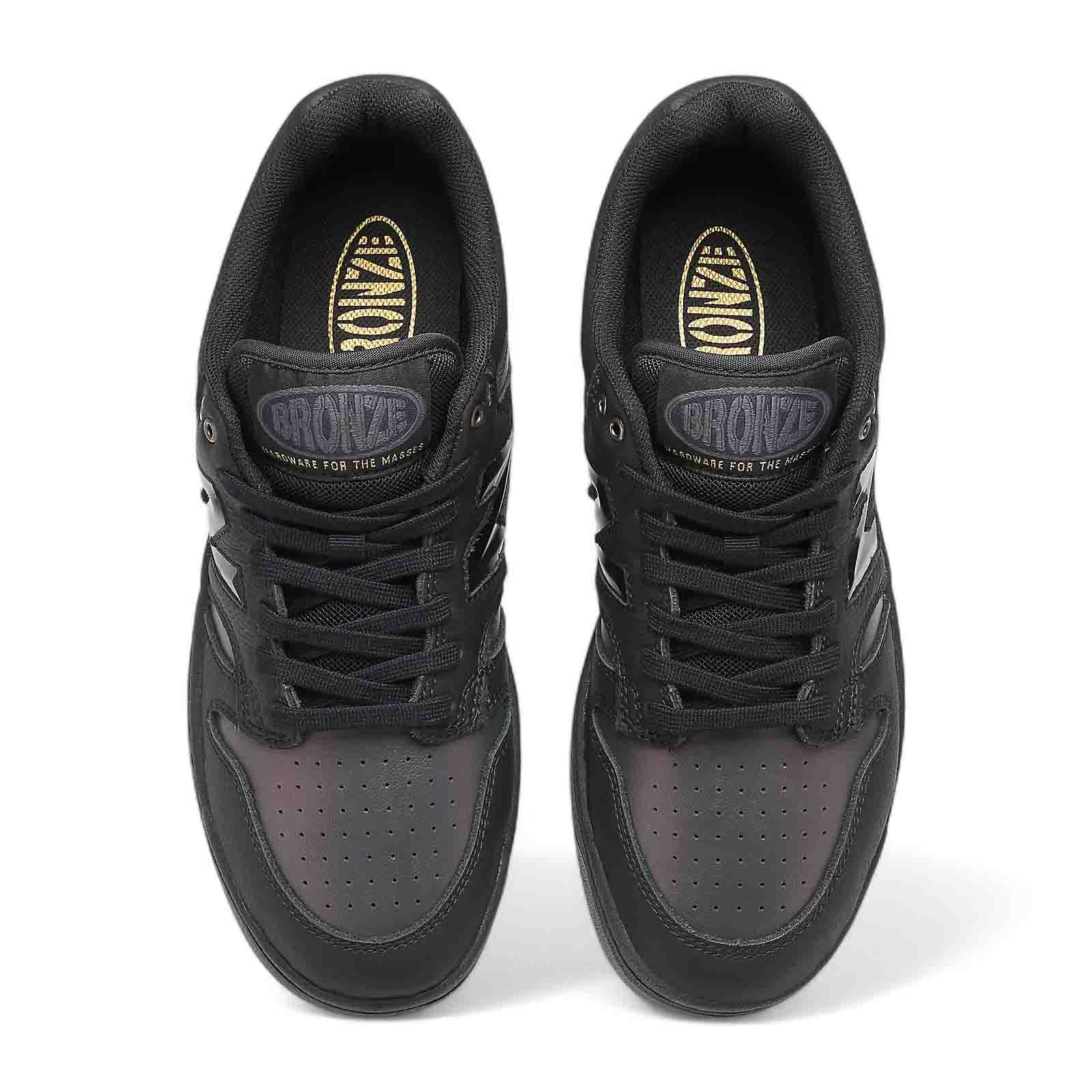 New Balance Numeric X Bronze 56k '480 BFK' Skate Shoes (Black / Black) - Image 3