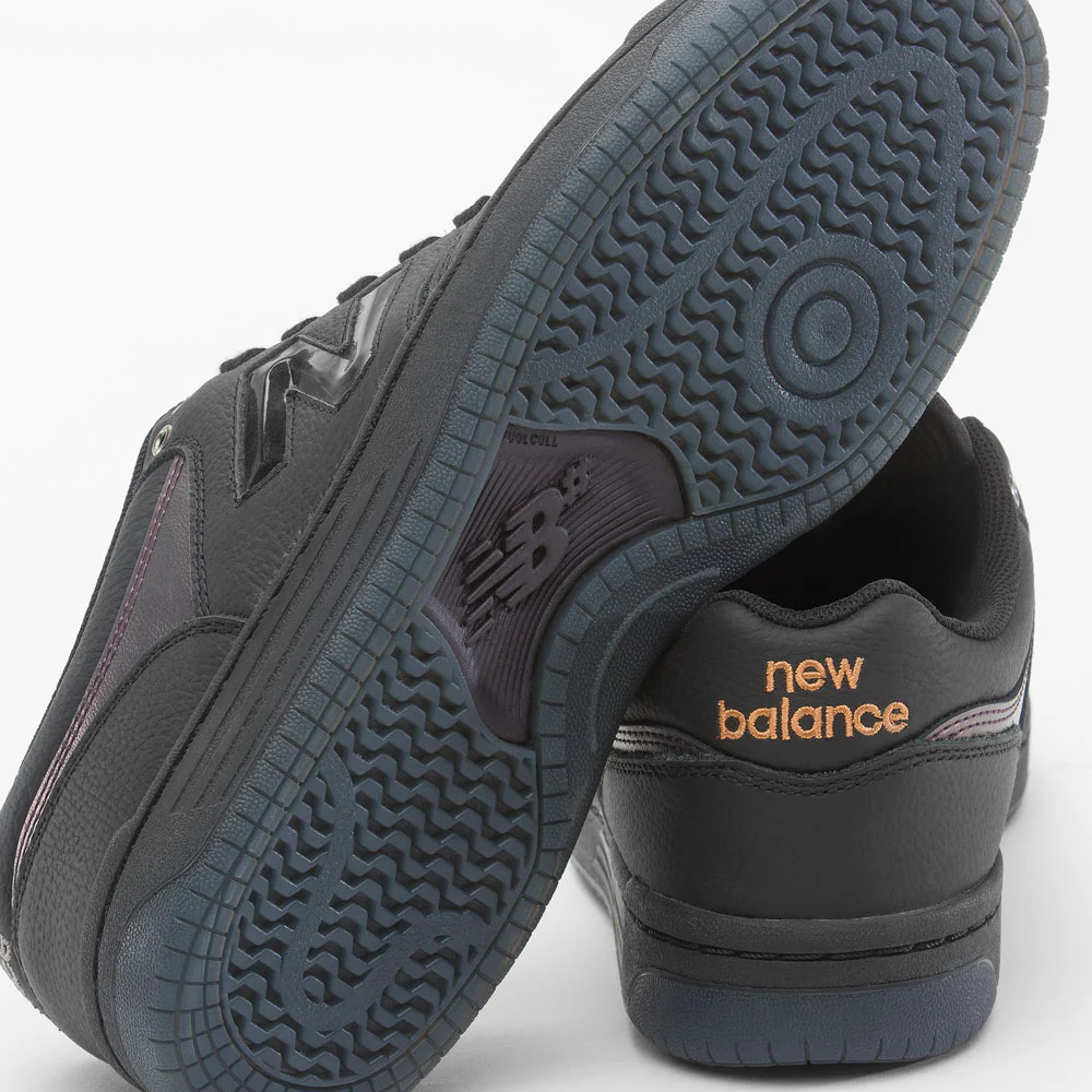 New Balance Numeric X Bronze 56k '480 BFK' Skate Shoes (Black / Black) - Image 4