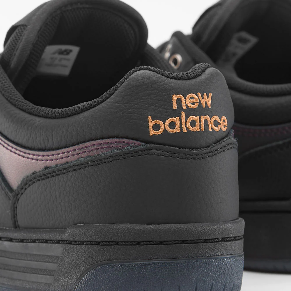 New Balance Numeric X Bronze 56k '480 BFK' Skate Shoes (Black / Black) - Image 5