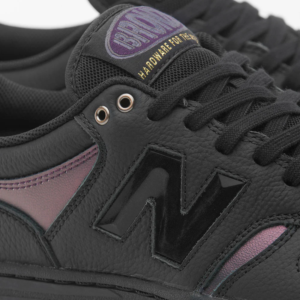 New Balance Numeric X Bronze 56k '480 BFK' Skate Shoes (Black / Black) - Image 6