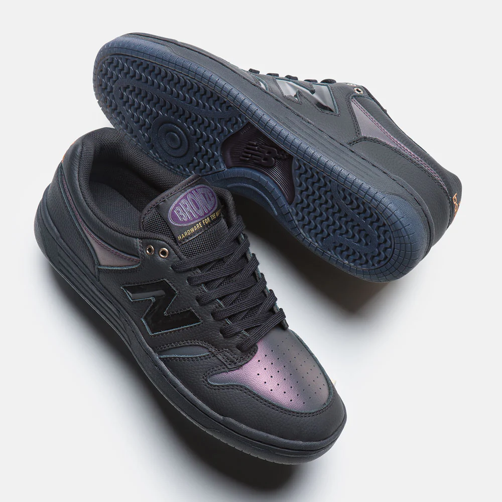 New Balance Numeric X Bronze 56k '480 BFK' Skate Shoes (Black / Black) - Image 8