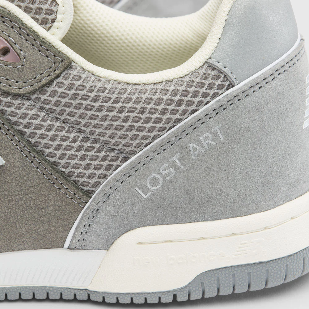 New Balance Numeric X Lost Art 'Tom Knox 600' Skate Shoes (Grey / Grey) - Image 4