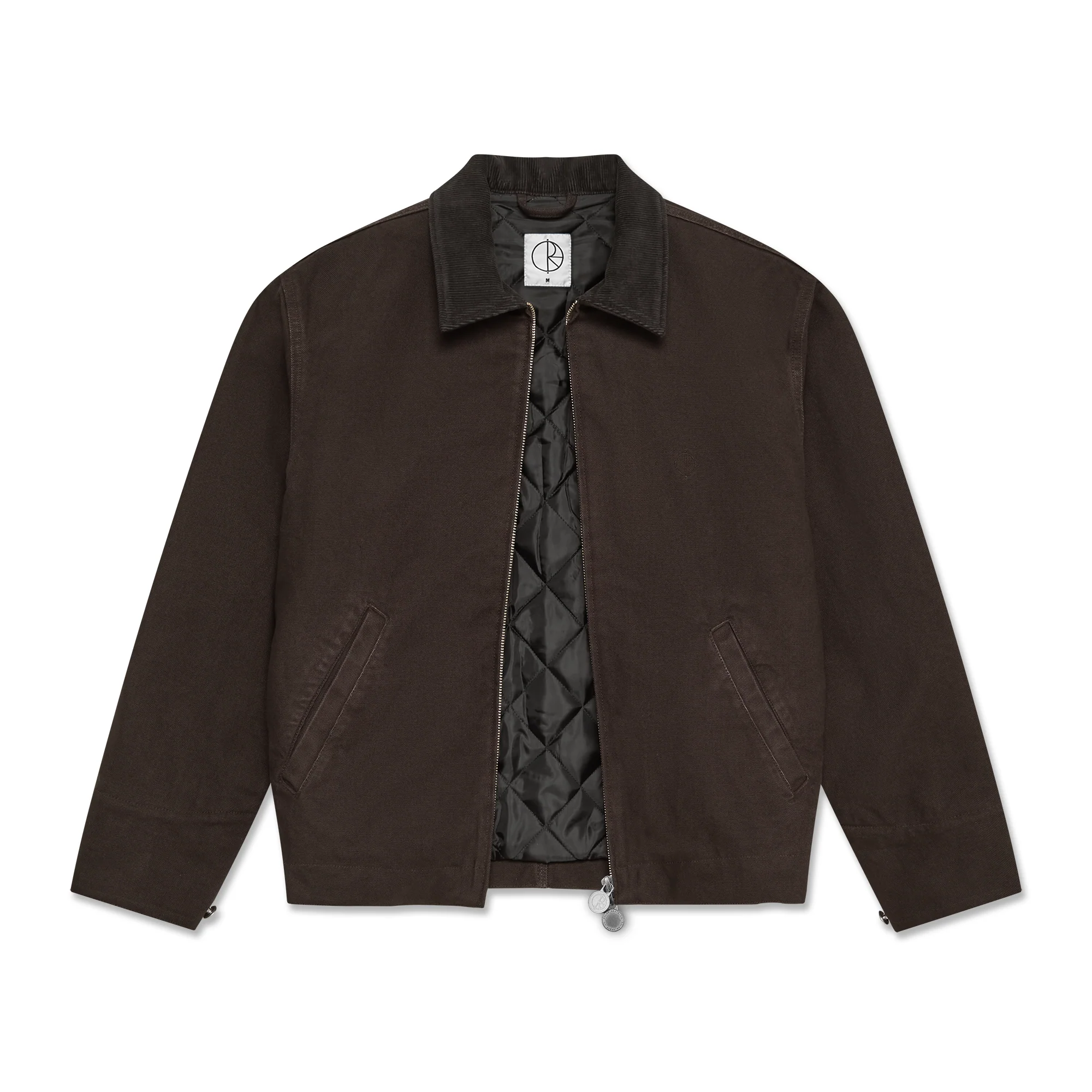 Polar 'Cliff W/ Quilted Lining' Jacket (Chocolate) - Image 2