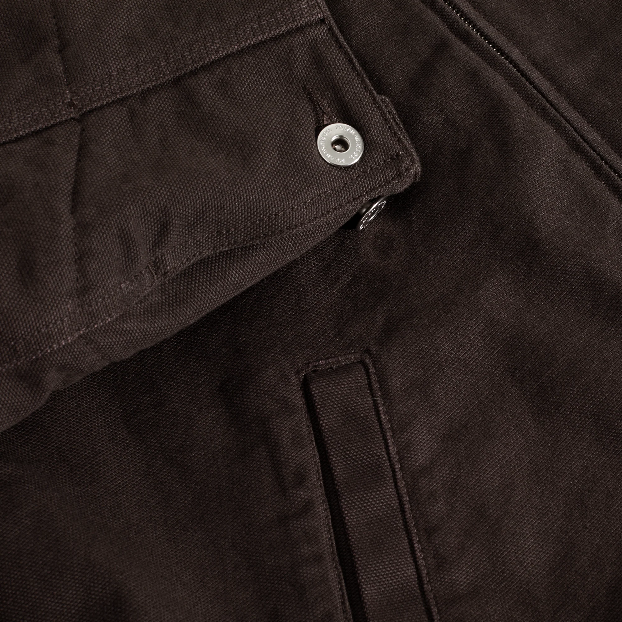 Polar 'Cliff W/ Quilted Lining' Jacket (Chocolate) - Image 3