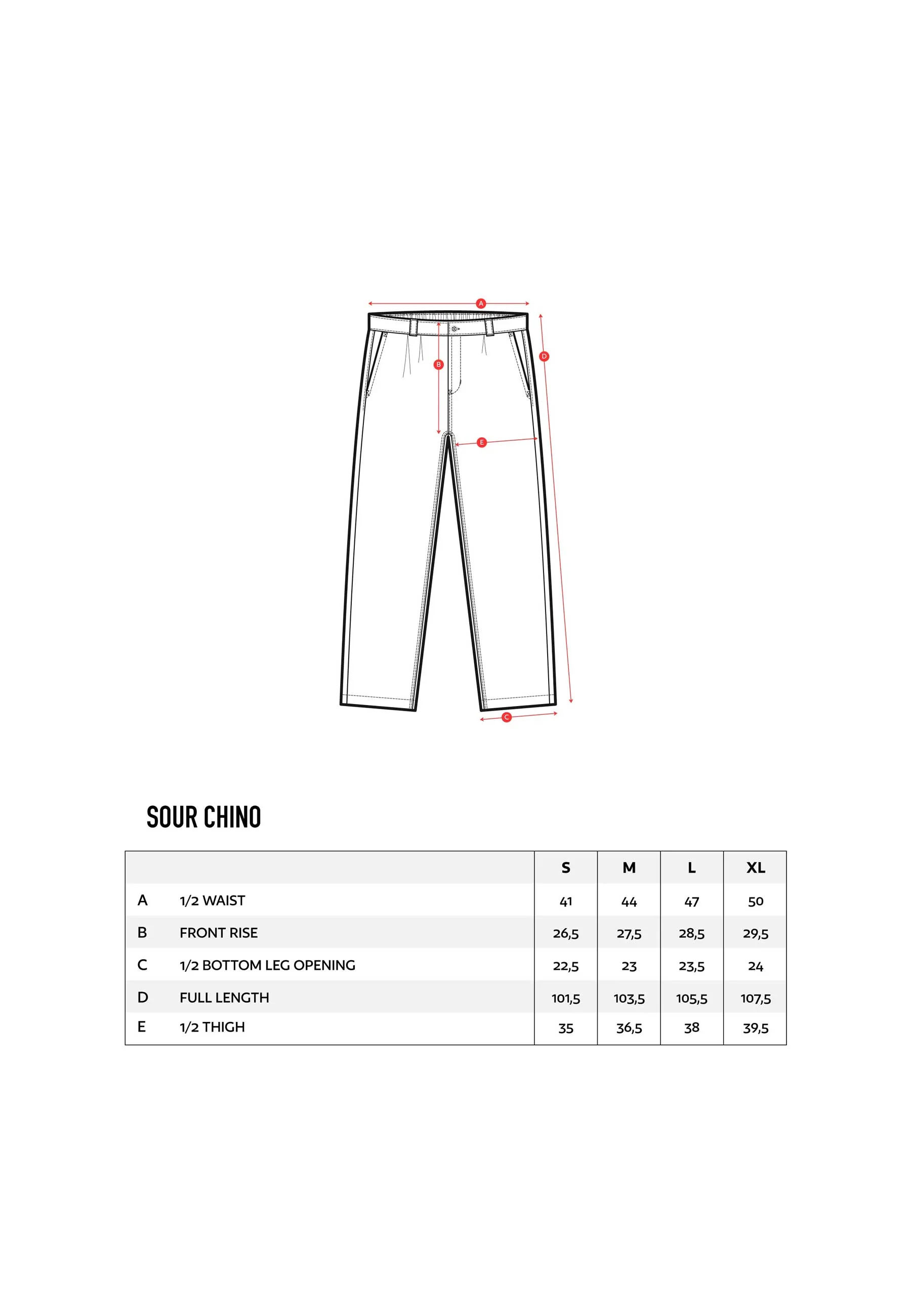Sour Solution Baggy Chinos (Black) - Image 3