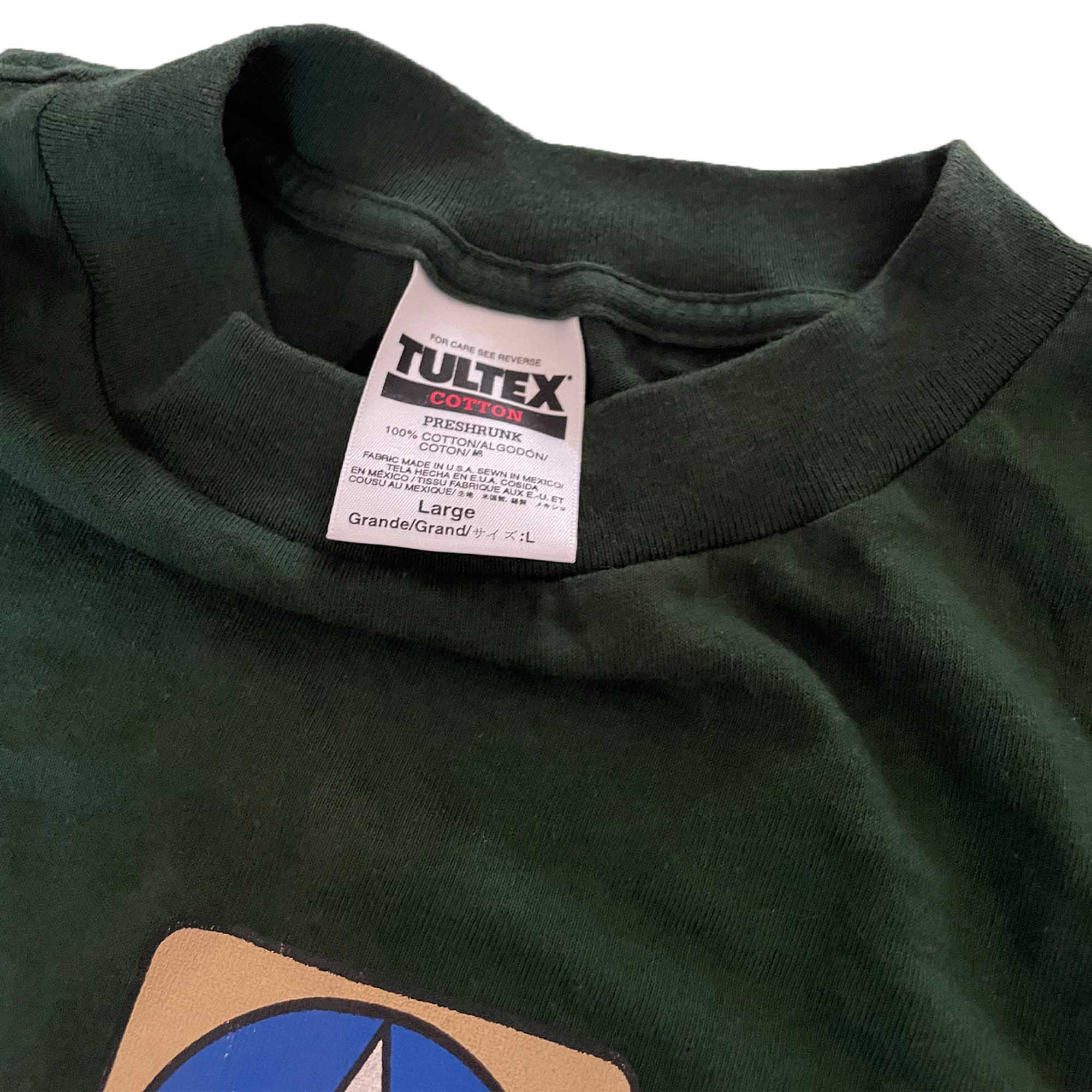 Tracker Trucks 'Star' T-Shirt (Green) VINTAGE 90s - Image 3