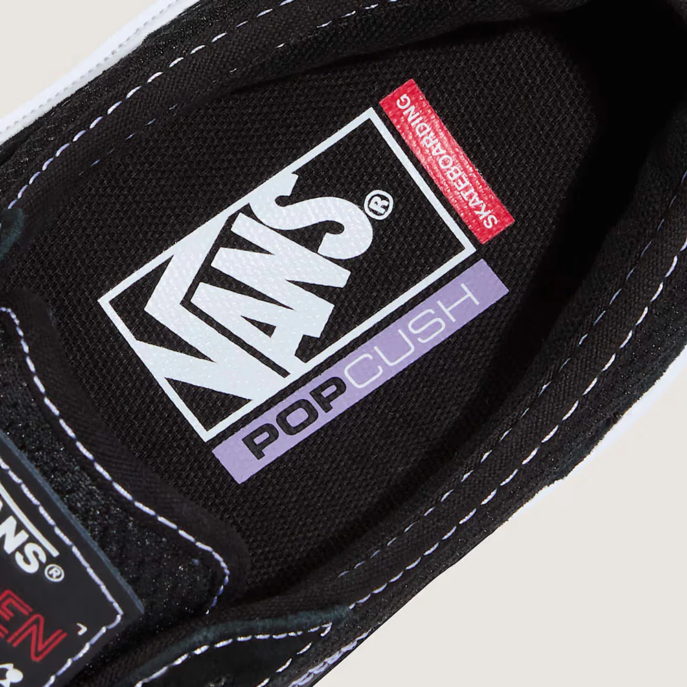 Vans 'Curren Caples' Skate Shoes (Gum Black / White) - Image 5