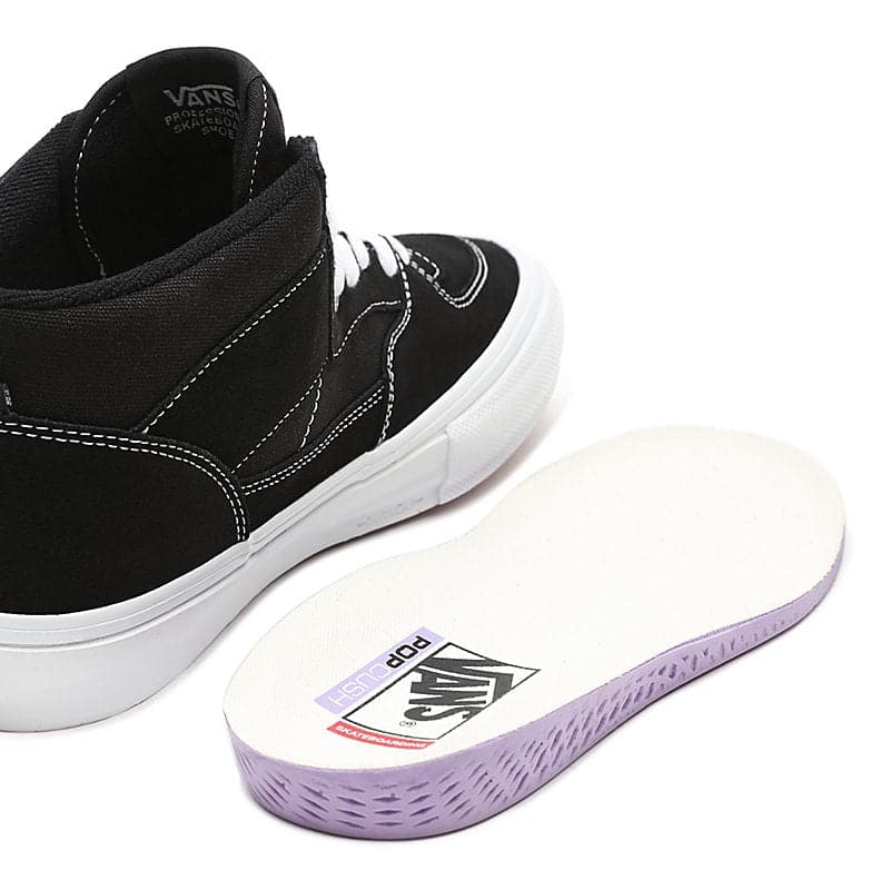 Vans 'Skate Half Cab' Skate Shoes (Black / White) - Image 5