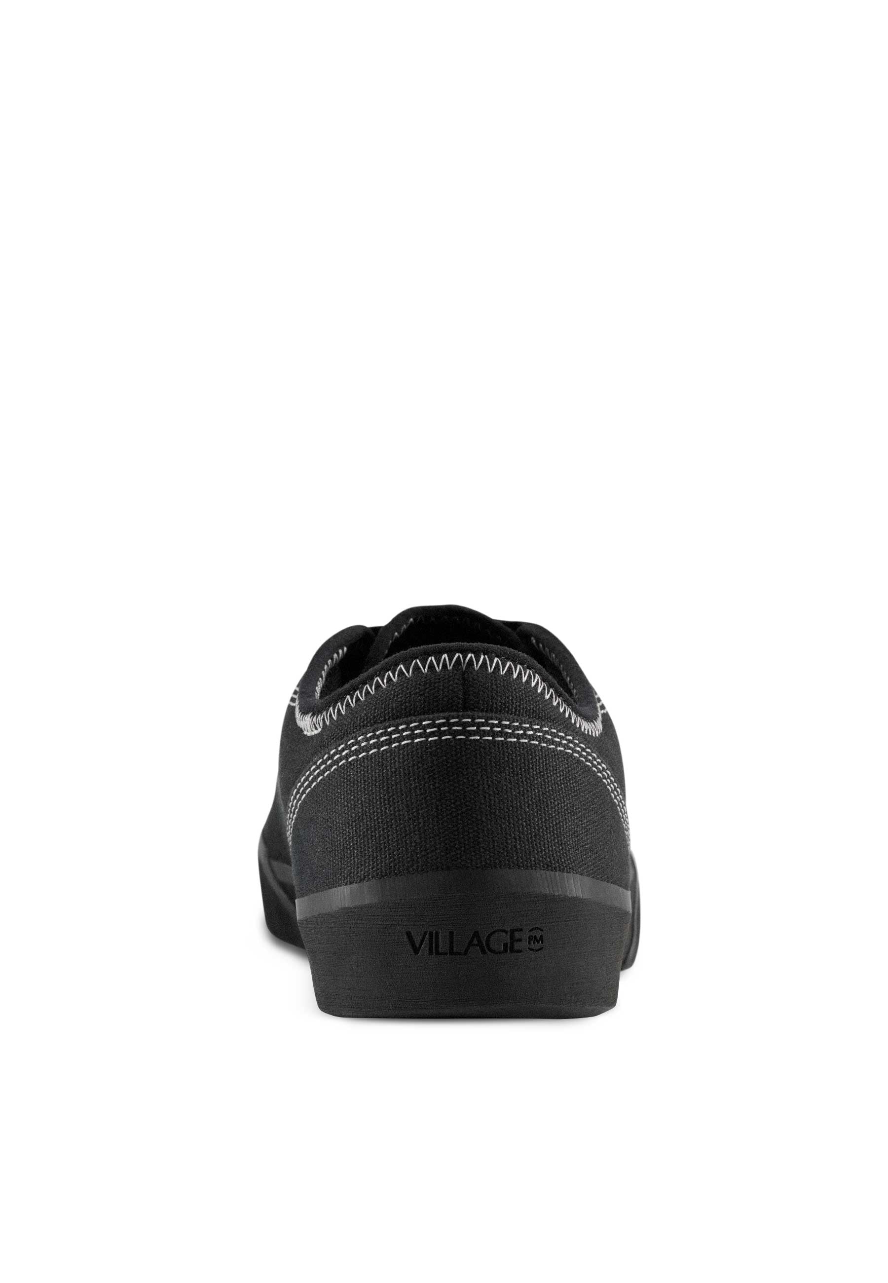Village PM '1:30pm' Skate Shoes (Black / Natural Black) - Image 4