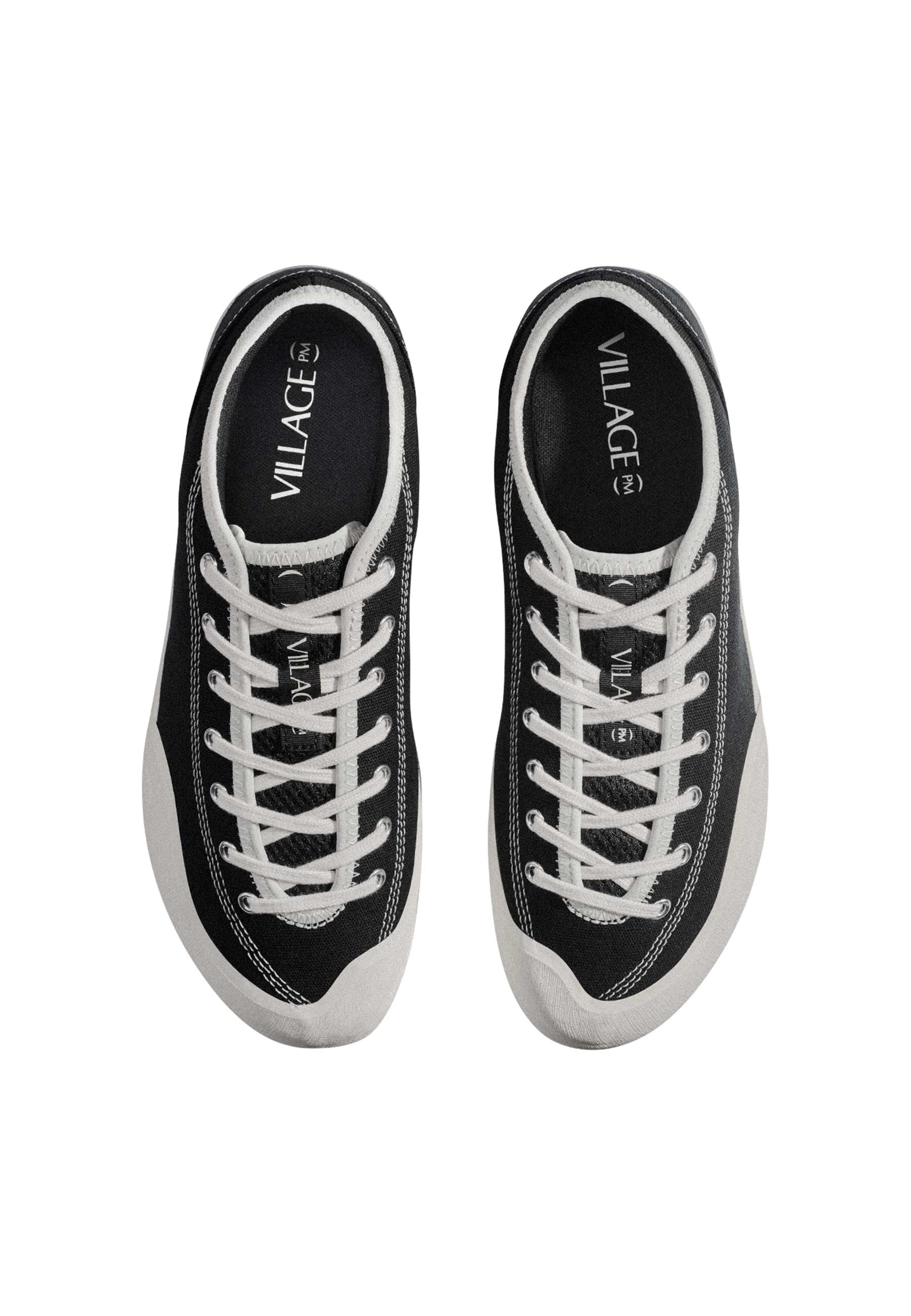 Village PM '1:30pm' Skate Shoes (Black / Whisper White) - Image 3