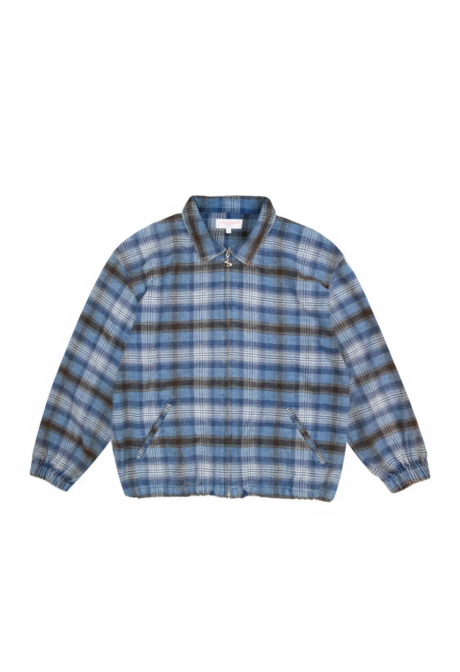 Yardsale 'Tartan' Full Zip Jacket (Blue)