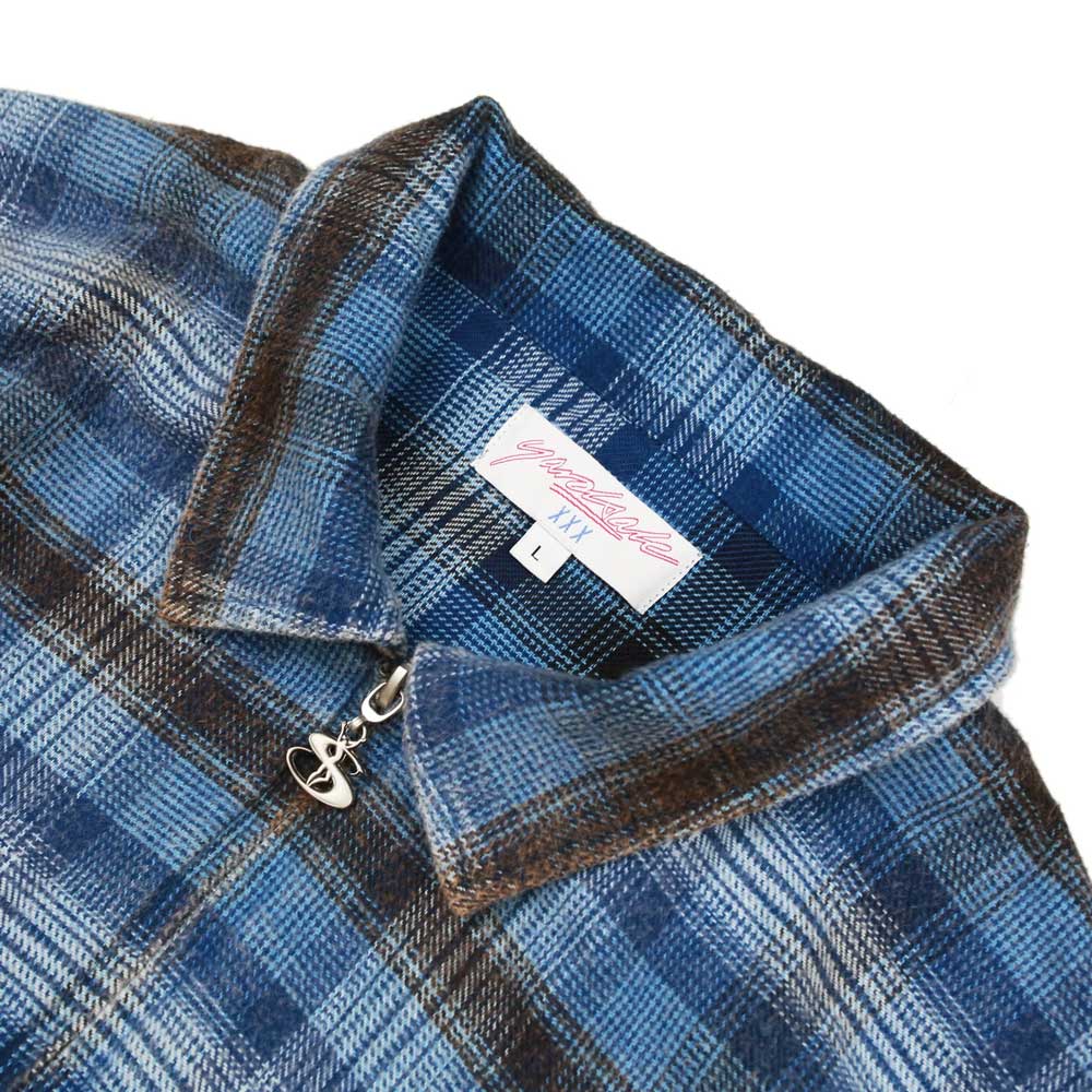 Yardsale 'Tartan' Full Zip Jacket (Blue) - Image 2
